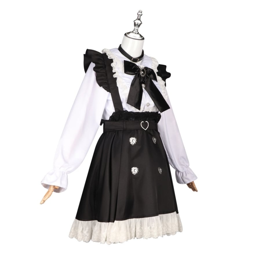 ゆめかわ メイド風 セットアップ 8点セット ガーリー 甘め｜SEASONZ
