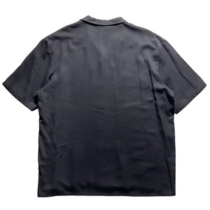 Da Vinci panel switching open collar shirt “XL size”