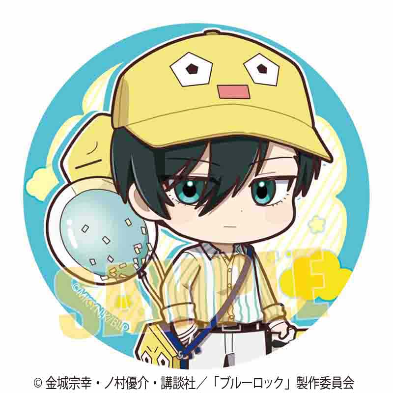 ブルーロック 缶バッジ 糸師 凛(Welcome to BLUE LOCK LAND