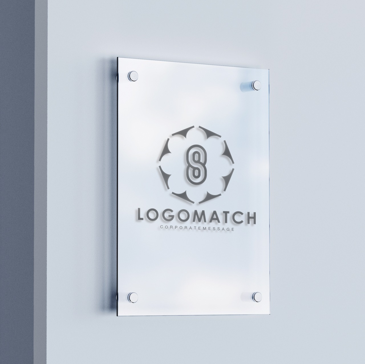 無限の可能性と8のロゴ