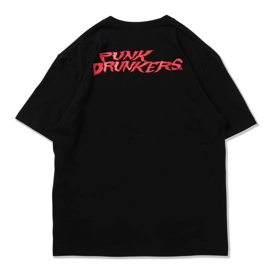 PUNKDRUNKERS x Mysterio 】スカルアイツTEE パンクドランカーズ