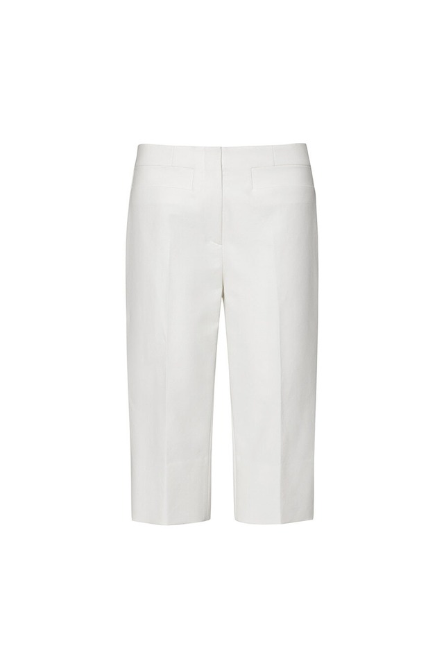 [LE17SEPTEMBRE] BACK SLIT CAPRI PANTS [WHITE] 正規品 韓国ブランド 韓国通販 韓国代行 韓国ファッション LE 17 SEPTEMBRE ル 17 セプテンバー le 917韓国 店舗