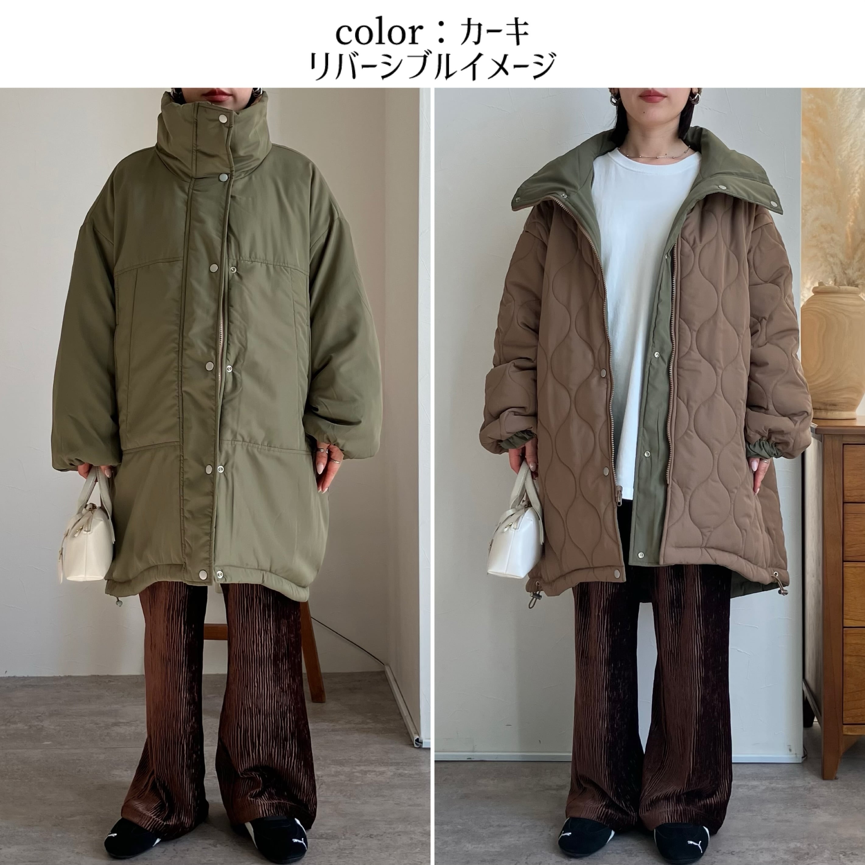 未使用 定価572000円 PLAN C リバーシブル ゴートスキン ブルゾン スタンドリバーシブルモンスターコート【y8211-z】宅配便送料無料/宅配