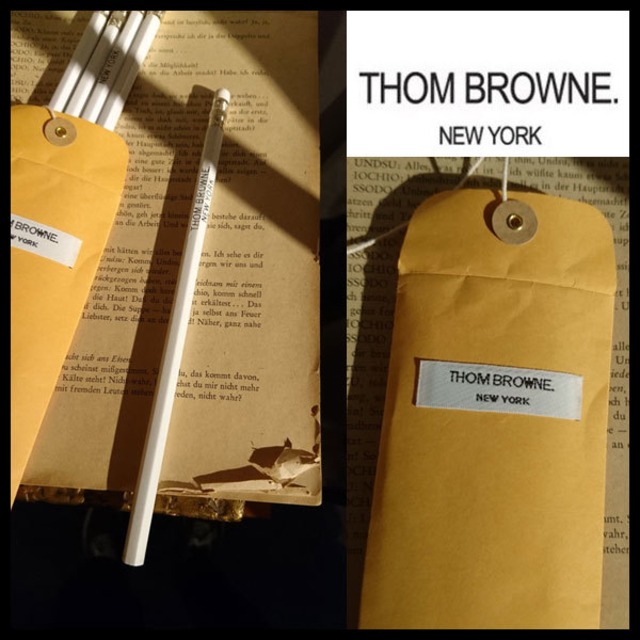 新品★THOM BROWNE トムブラウン Colette 限定 鉛筆5本セット