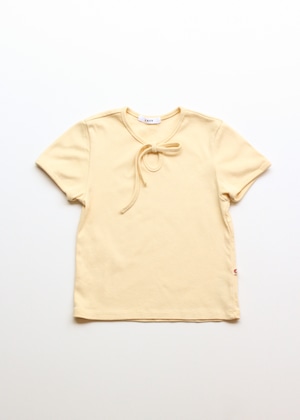 Cotton ribbon T-shirts