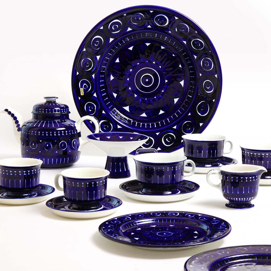 ARABIA アラビア Valencia バレンシア 195mm皿 - 46 北欧ヴィンテージ