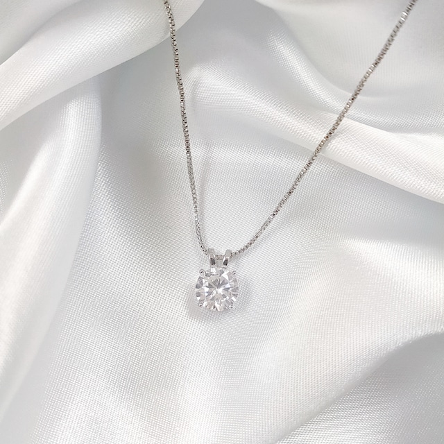 約2ct H&C CZ ネックレス