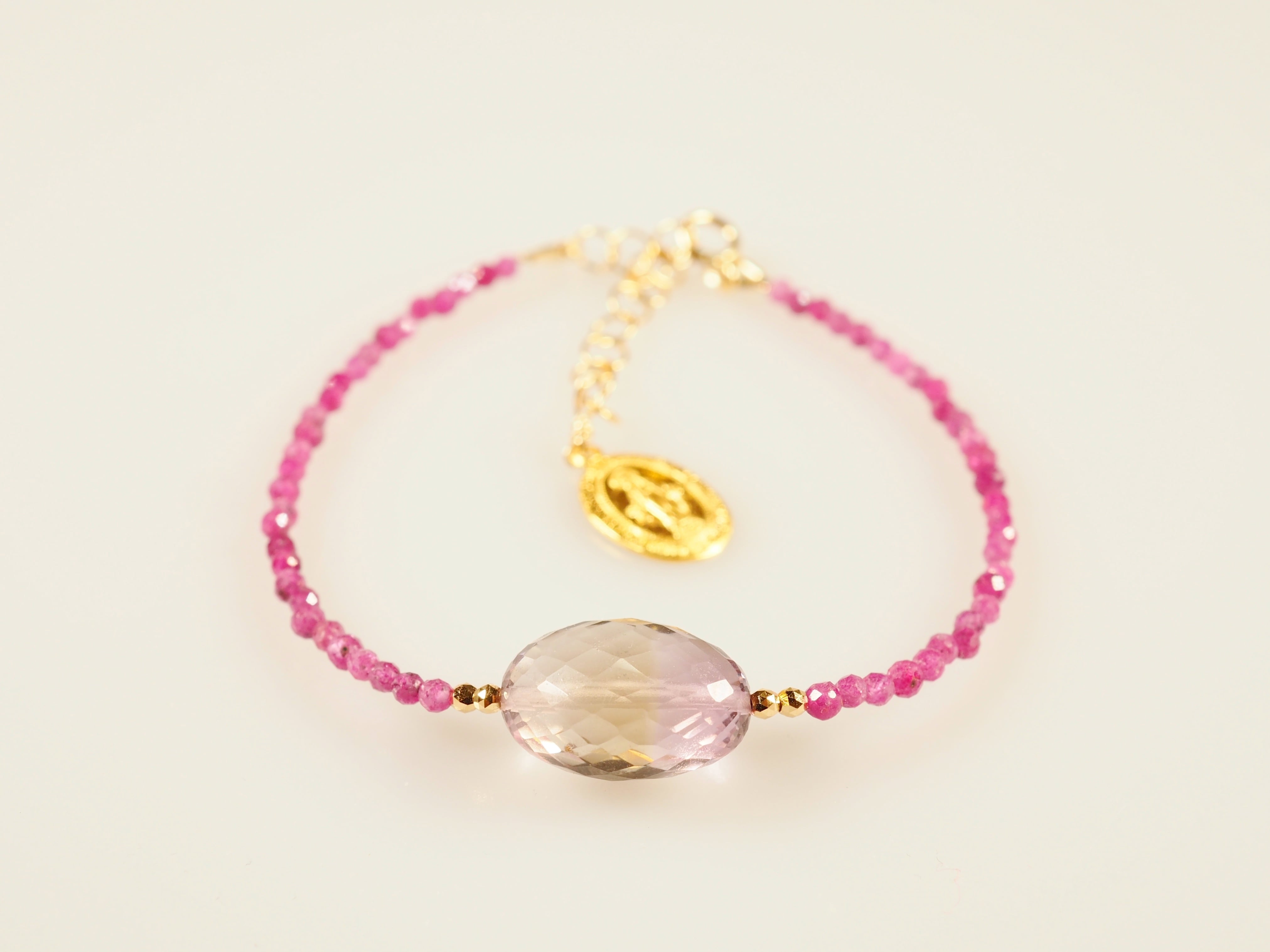 アメトリン×ルビー】エナブレス | Enajewelry