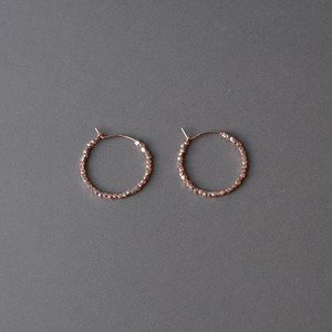 sparkピアス ピンクゴールド