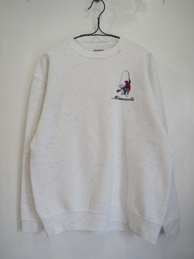 1990’s USA ONEITA Minnesota Embroidered Sweatshirt／L