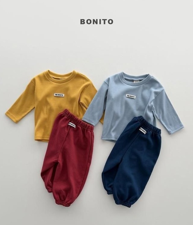 【取寄】Bonito（Baby）べべスパン上下セット｜秋服｜韓国子供服｜ 26/AT