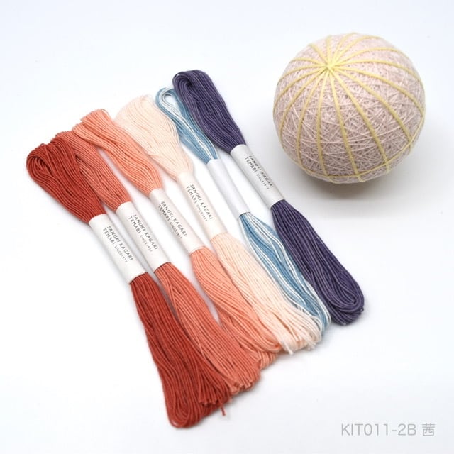 手まりキット「十六菊かがり」おかわりセット（テキストなし）_KIT011