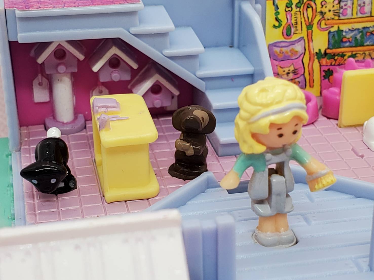 美品 ペットショップ 完品 ポーリータウンシリーズ 1993年