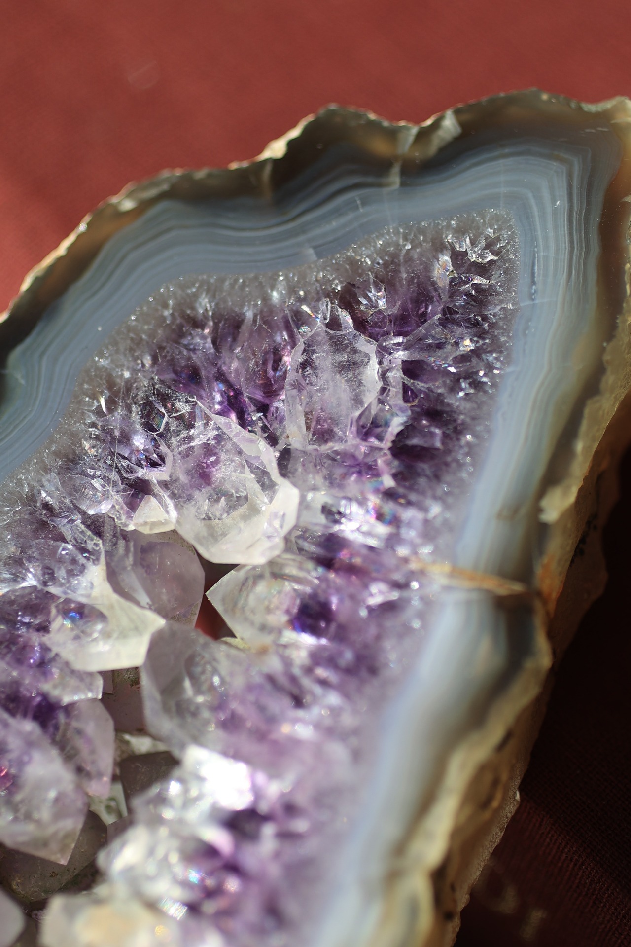 アメジスト スライスプレート ｜Amethyst Slice｜ 天然石・鉱物・パワーストーン | st00403