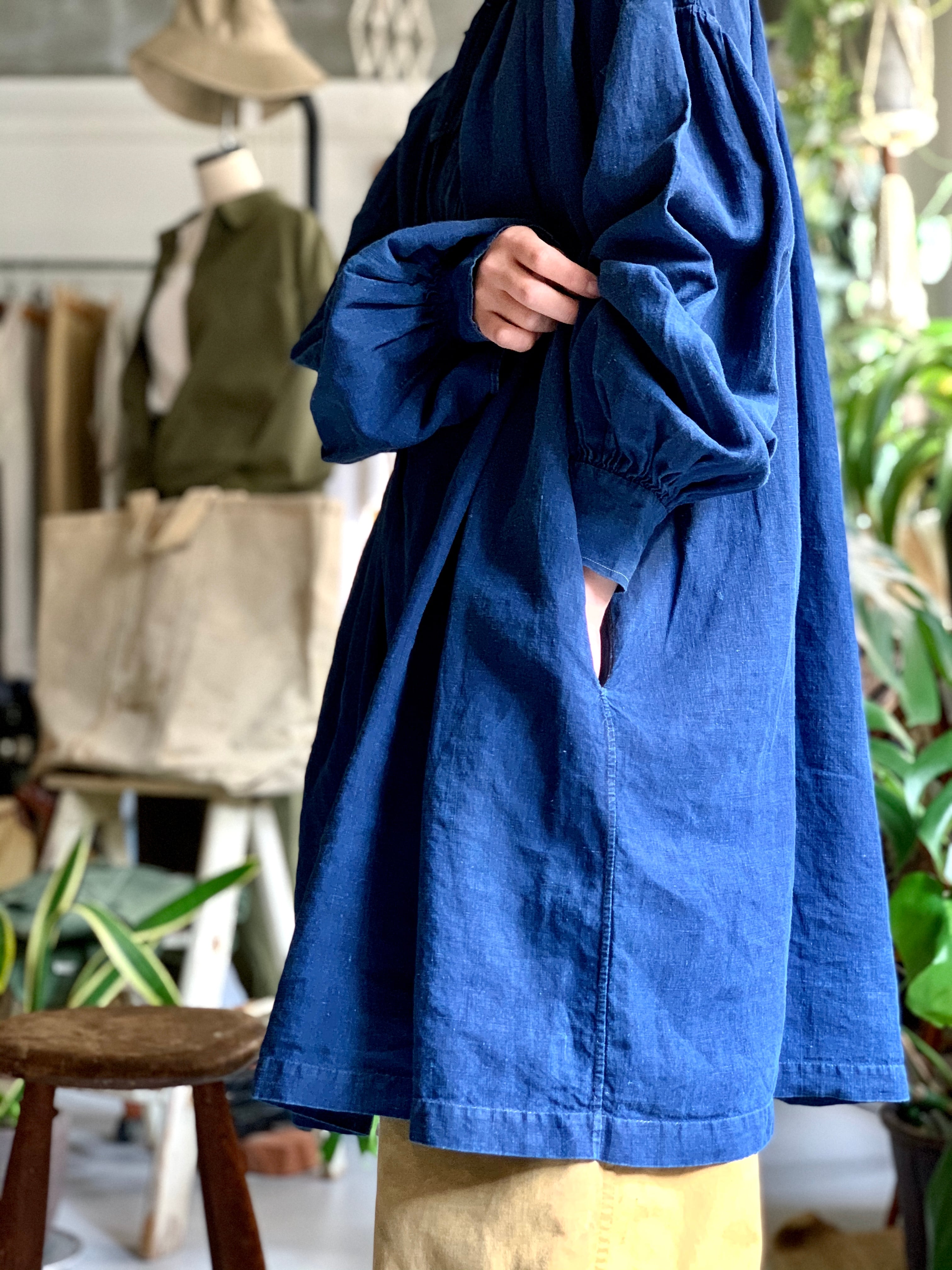 【最終価格】FRENCH GENDAMARIE SHORT CT インディゴ 最終SALE】FRENCH GENDAMARIE SHORT CT インディゴ