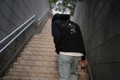 <KICKFLIP> Back Print Hoodie black