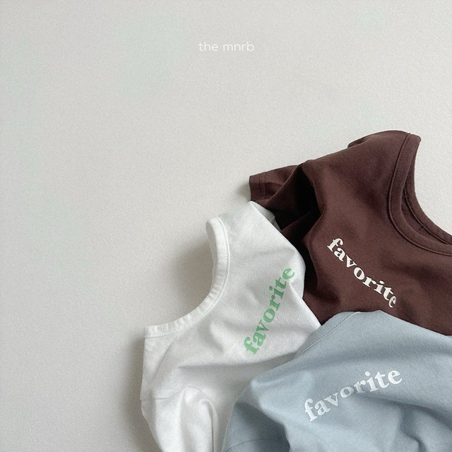 予約 minirobe /Favorite T-shirt