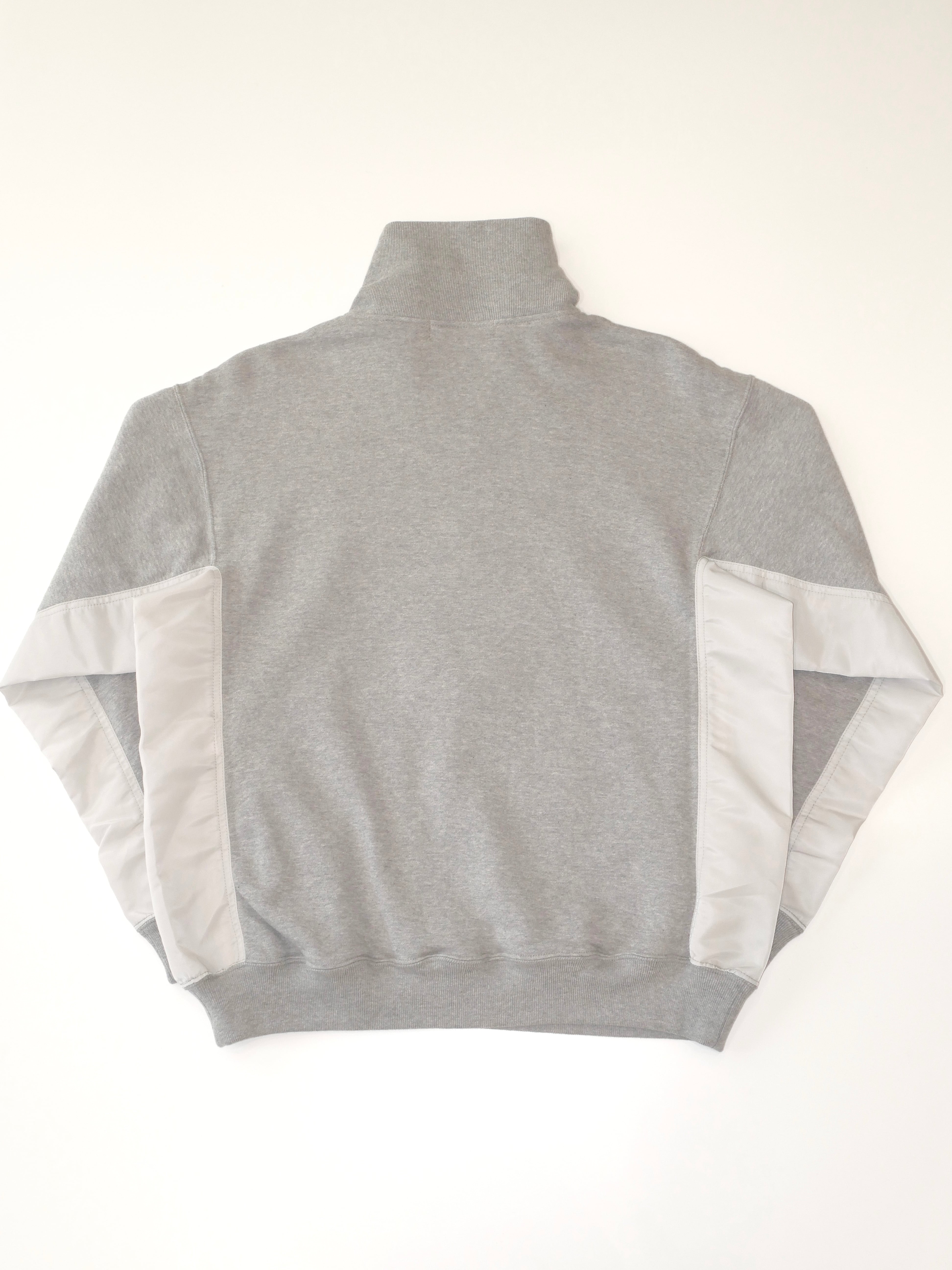 TOGA TOO HALF ZIP NYLON SWEATSHIRT | CONSTRUCT1
