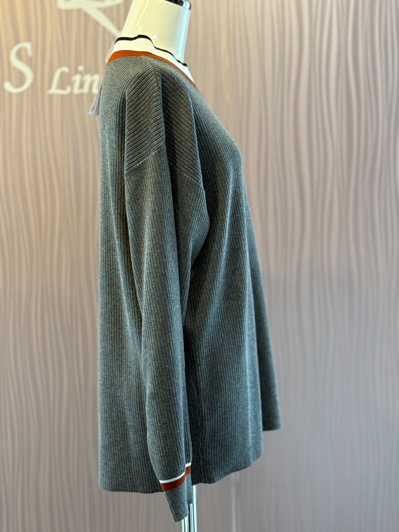 COSY  丸首セーター  ヴェルデッシマ　