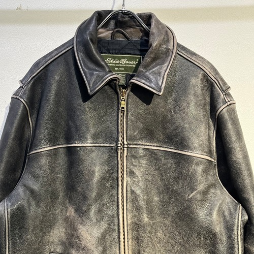 Eddie Bauer used leather jacket SIZE:L Y(S4)