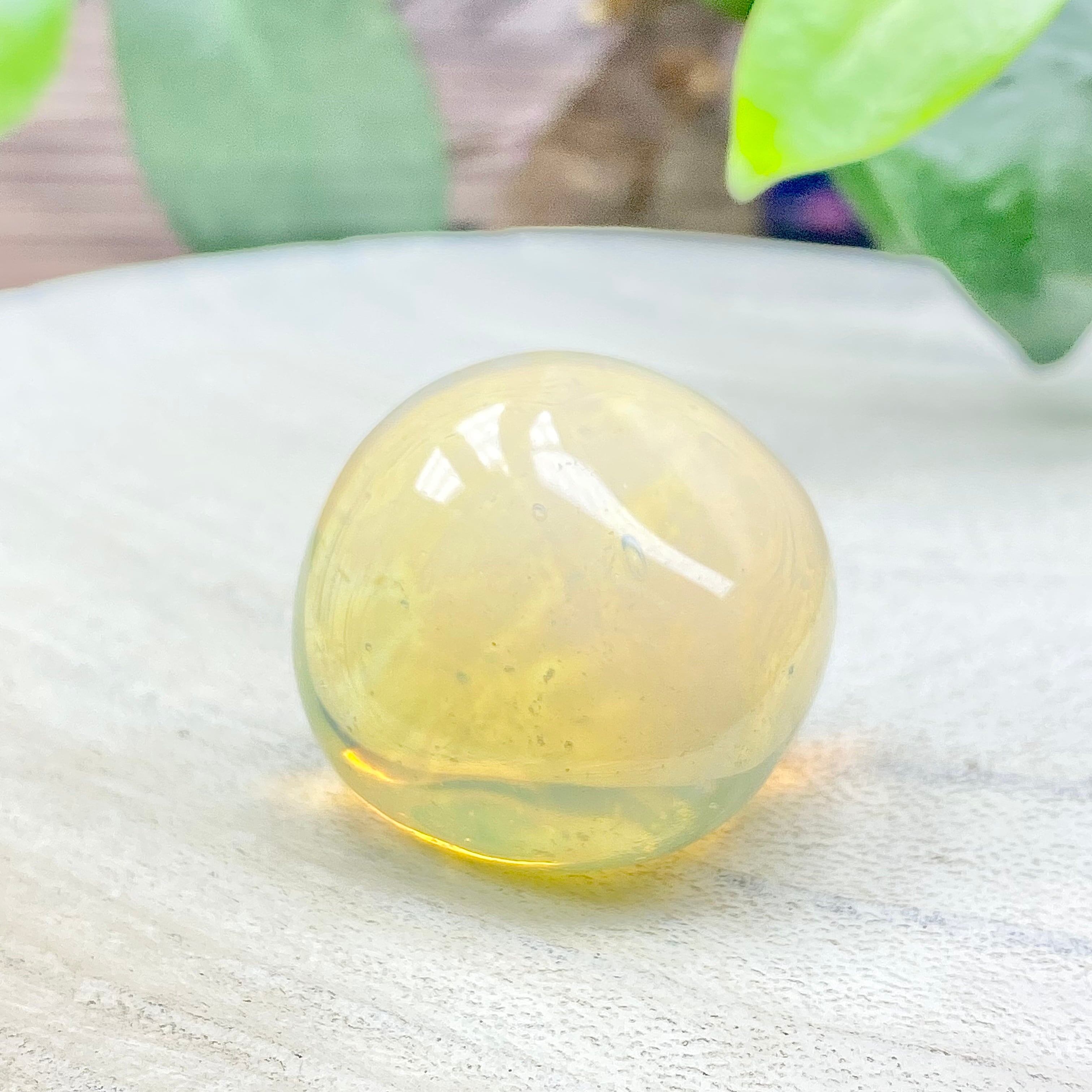 【送料無料】シエラネバダ産アンダラクリスタル お守り石 ソラリス&イエローハニー