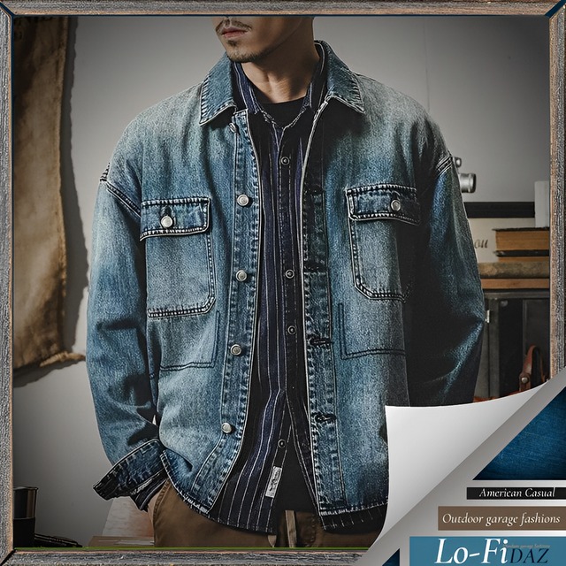 クラシックワークシャツジャケット ロングスリーブ 21098