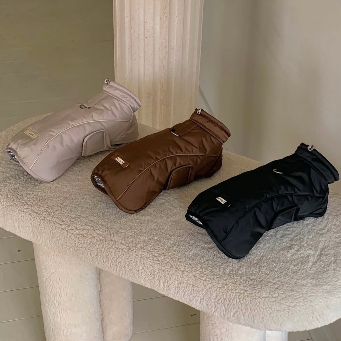 【seenii】igloo padding (brown)