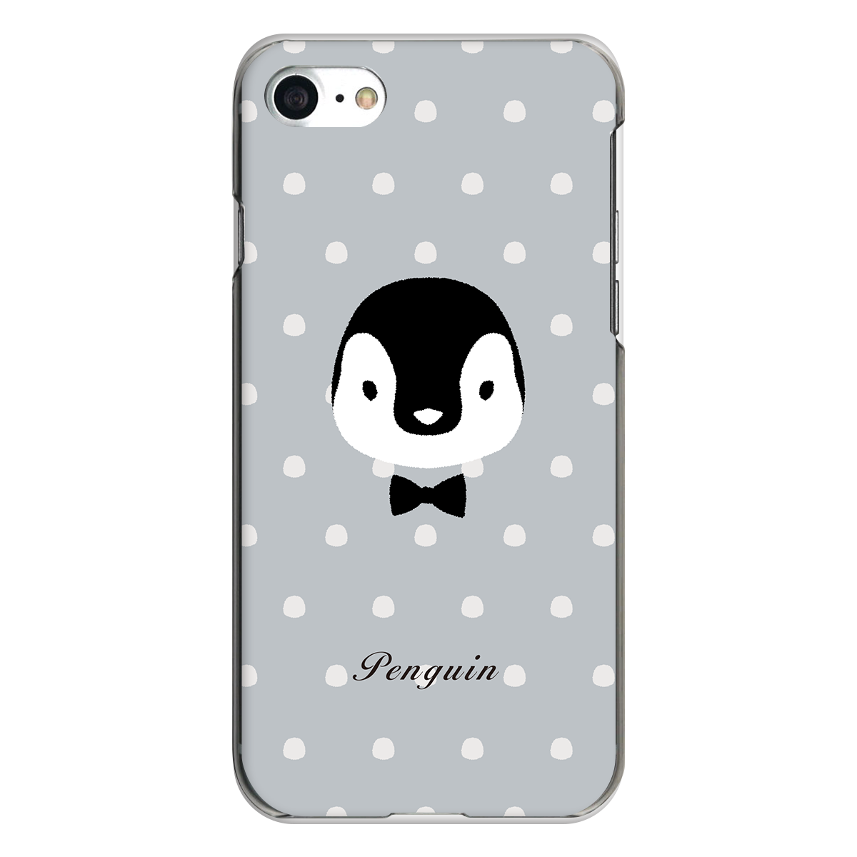 iPhone対応 スマホ ハードケース クリア ペンギン 動物 【iPhone17 / iPhone16e / AQUOS / Xperia 他 iPhone / Android ほぼ全機種対応】 |desr3050