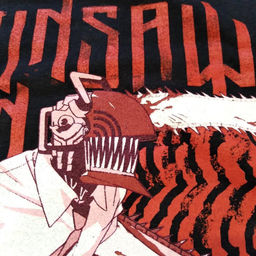 チェンソーマン Tシャツ XLサイズ 黒 アニメT デンジ 未使用新品