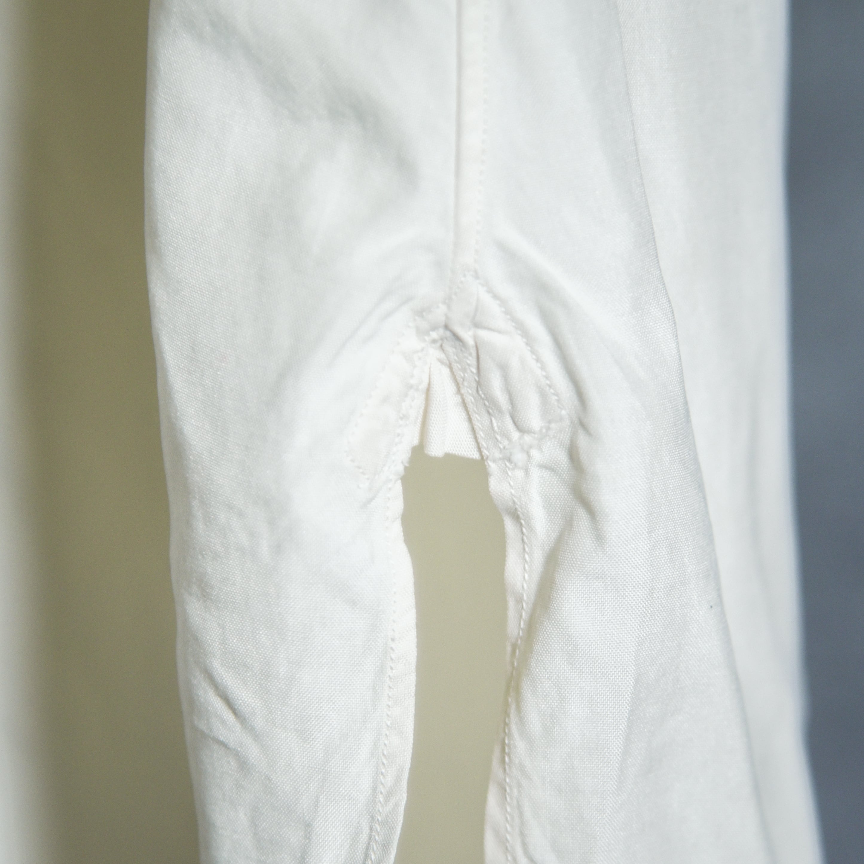 50s French Vintage Slik Dress Shirt Nino PARIS Fontaine フランス