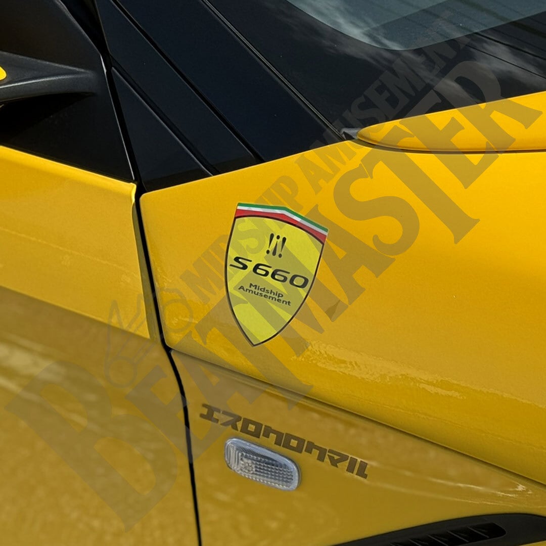 ホンダ ビート PP1 フェンダーエンブレム ステッカー“！！！” 左右