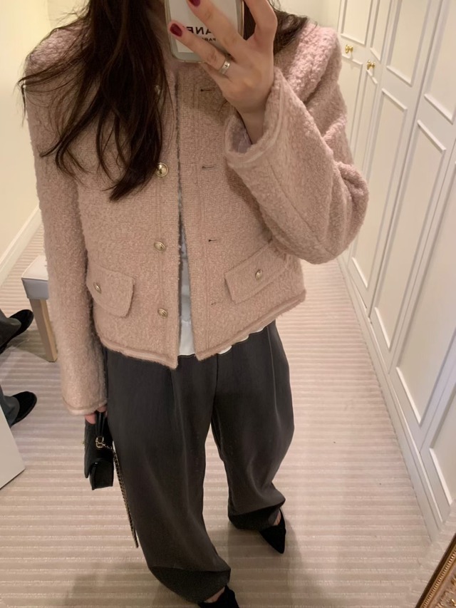 (予約) pretty young thing / Taul wool slacks pants 2color