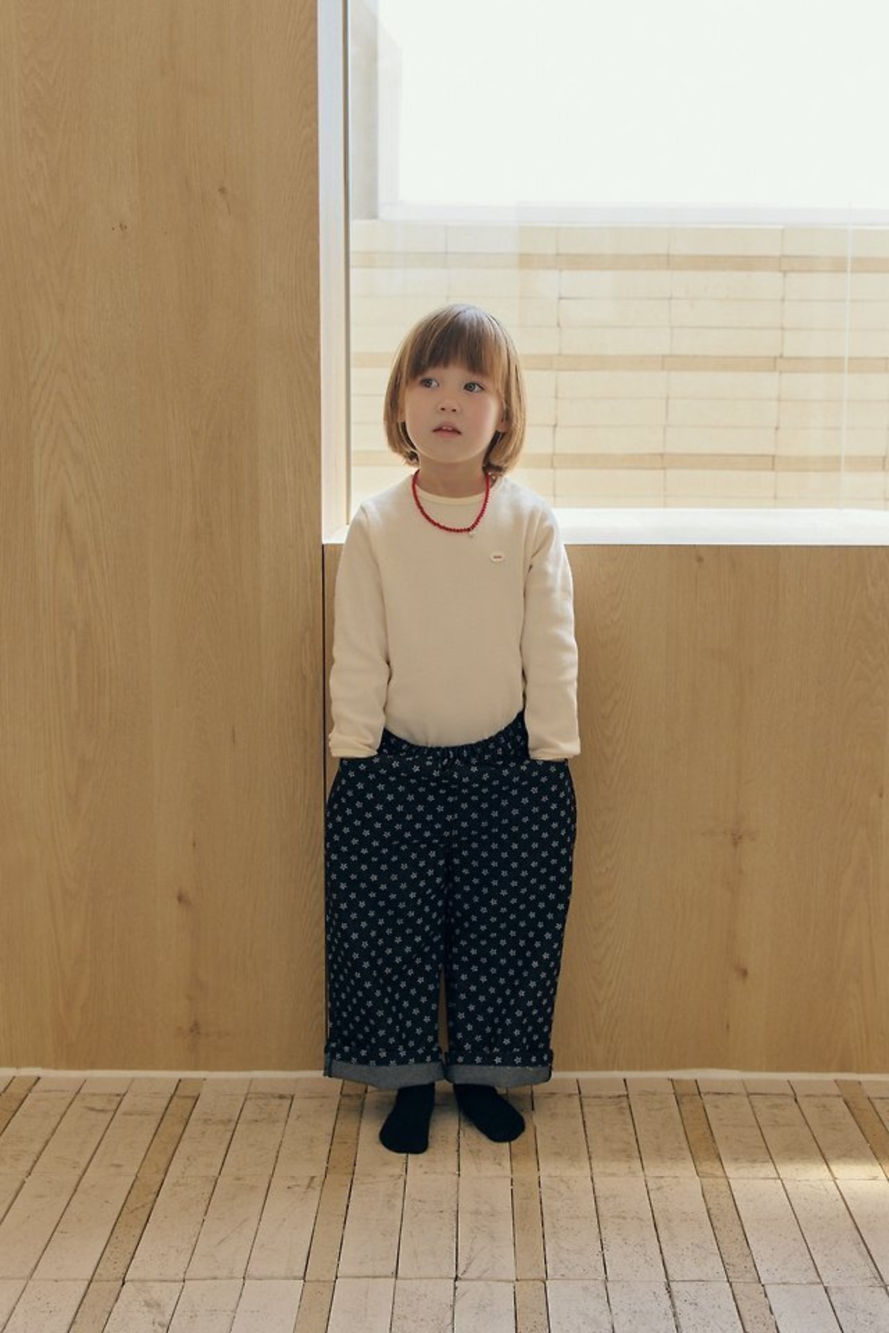 【取寄】MOME デイリーリブTシャツ|秋服|韓国子供服| 26/AT