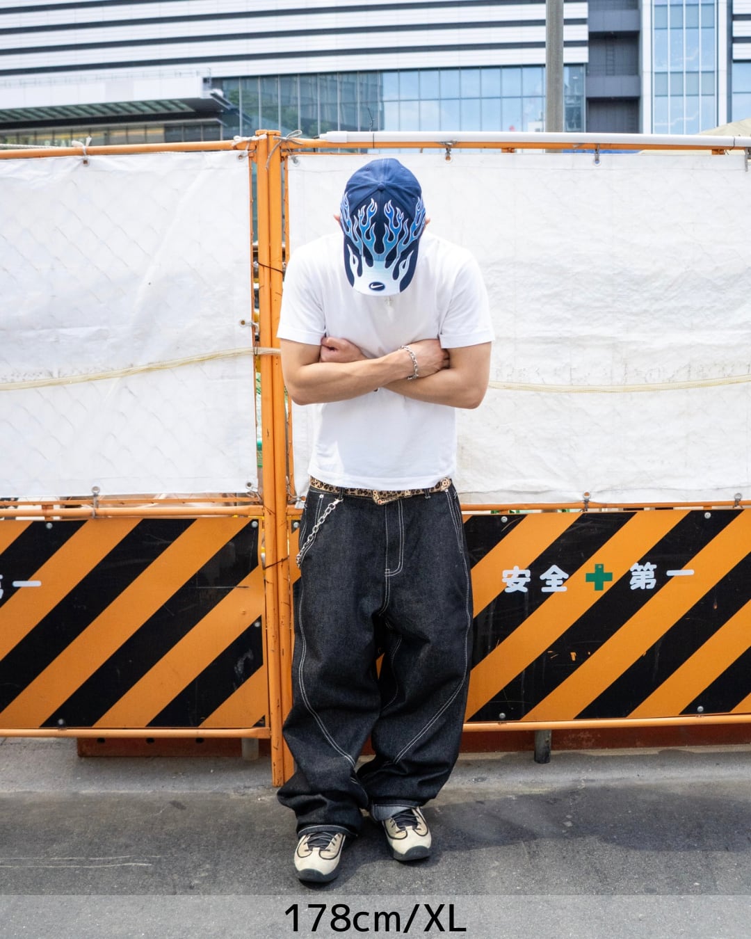 再販【コラボ商品】BUGGY DENIM PANTS (black) | 袴屋 East Players