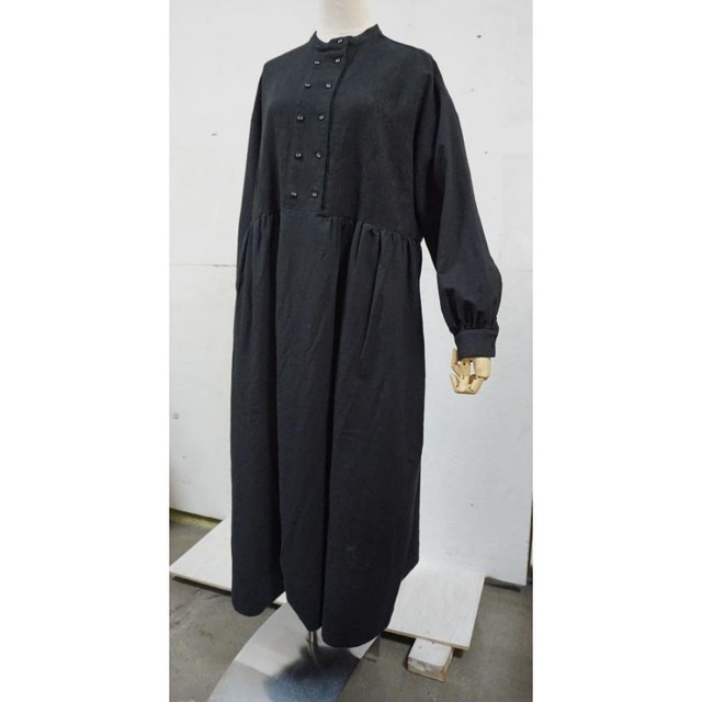 ista-ire(イスタイーレ) 花柄JQダブル釦ワンピース