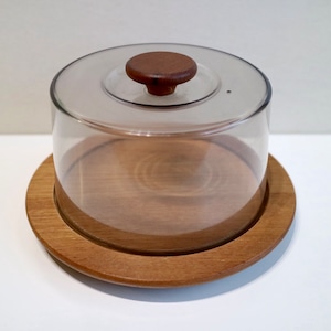 【お客様ご予約分】Luthje デンマーク / チーズドーム チーク&プラスチック