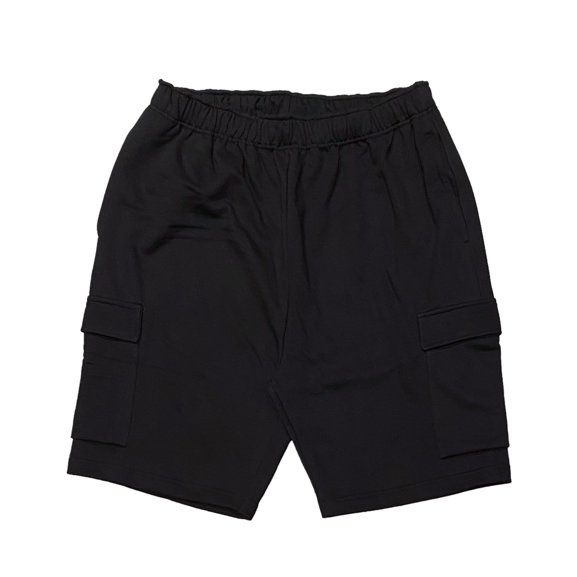 VESTI Billy Bermuda Sweat Cargo Shorts Grey Black (ヴェスティ スウェット カーゴ ショーツ ビリー  バミューダ グレー ブラック イタリア製) | WhiteHeadEagle