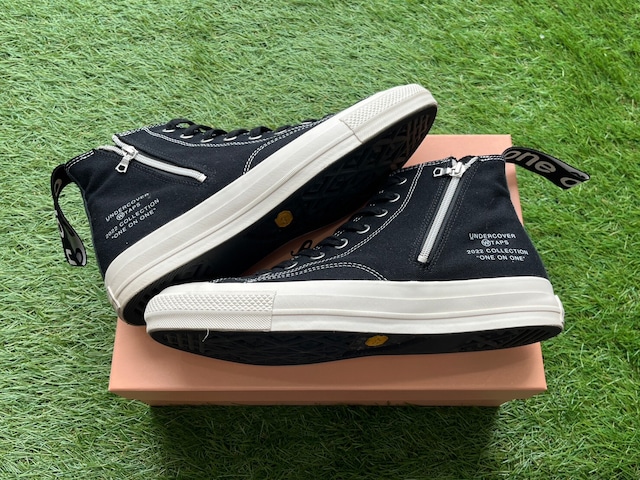 CONVERSE × WTAPS × UNDERCOVER CHUCK TAYLOR ALLSTAR CANVAS ZIP HIGH BLACK 29cm 1SD164 21558