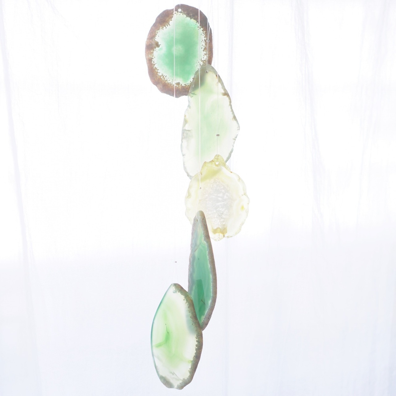 KOMOREBI 02 - アゲートヒーリングチャイム / Agate Sun Catcher Wind Chime 204