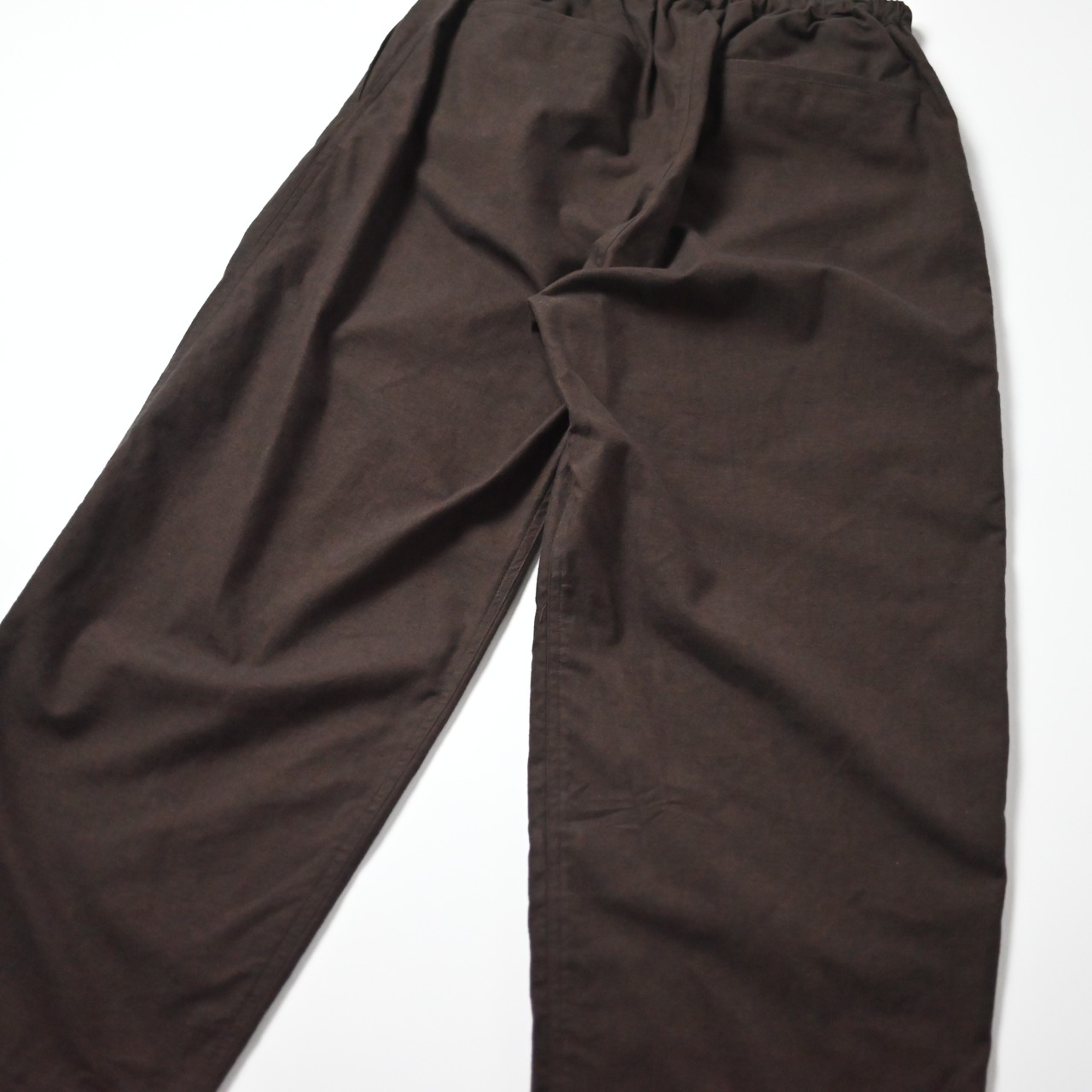 THE DAY / BRUSHED COTTON EASY TROUSERS