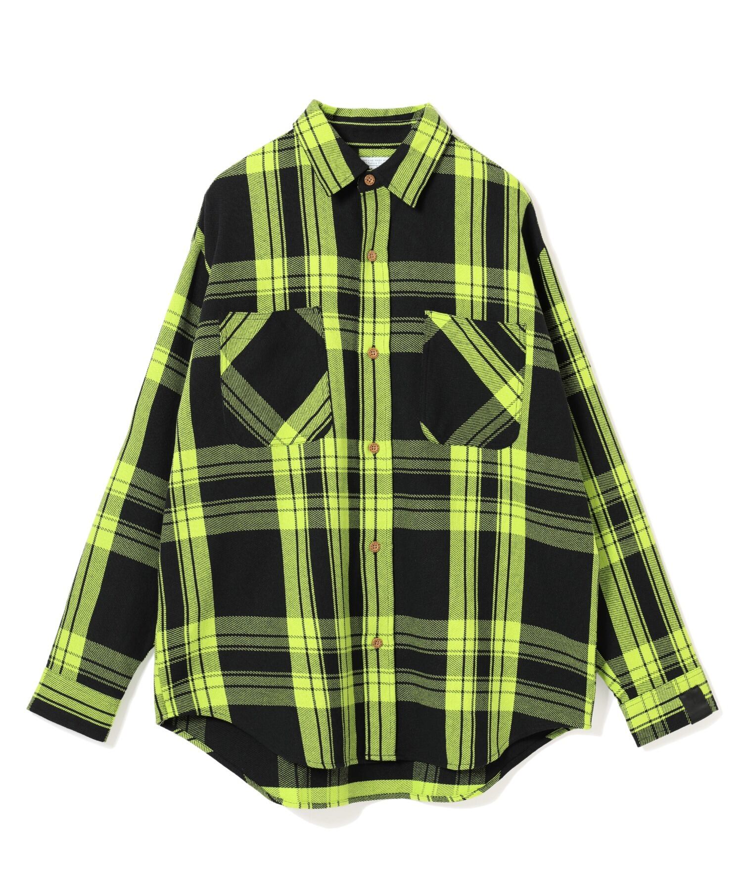 Nhoolywood x BIG MAC : SHIRTS 2241-SH27-012 peg C/# BLACK SIZE 36 