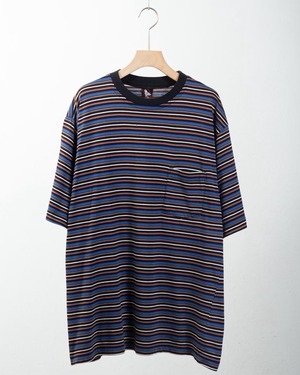 mulch stripe patterned T-shirt