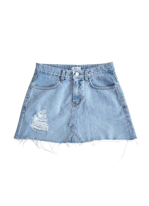 [as”on] WING DENIM SKIRT 正規品 韓国ブランド 韓国通販 韓国代行 韓国ファッション as on ason