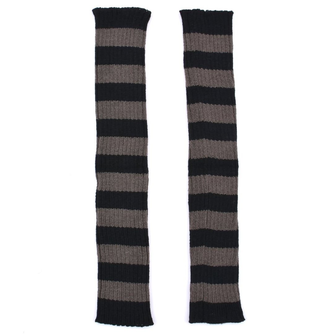 ルーズソックス風☆ボーダーレッグウォーマー | VOLCAN&APHRODITE