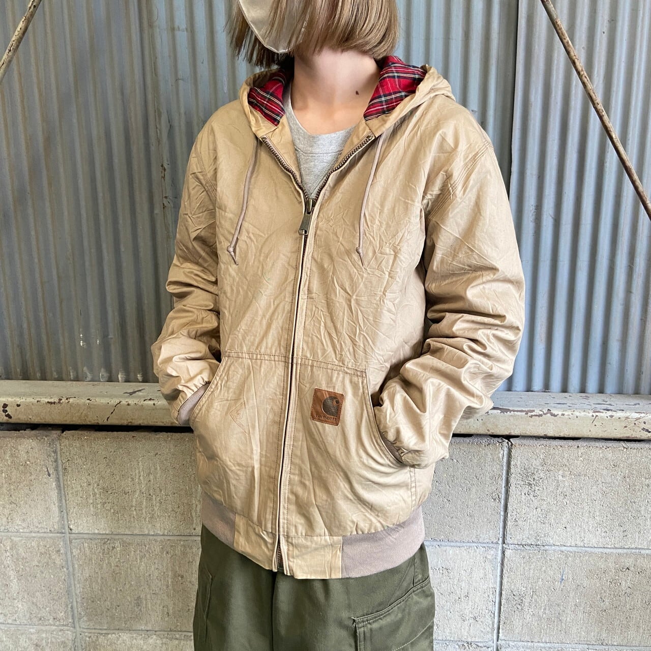 Carhartt カーハート ワックスコットン アクティブジャケット メンズS 