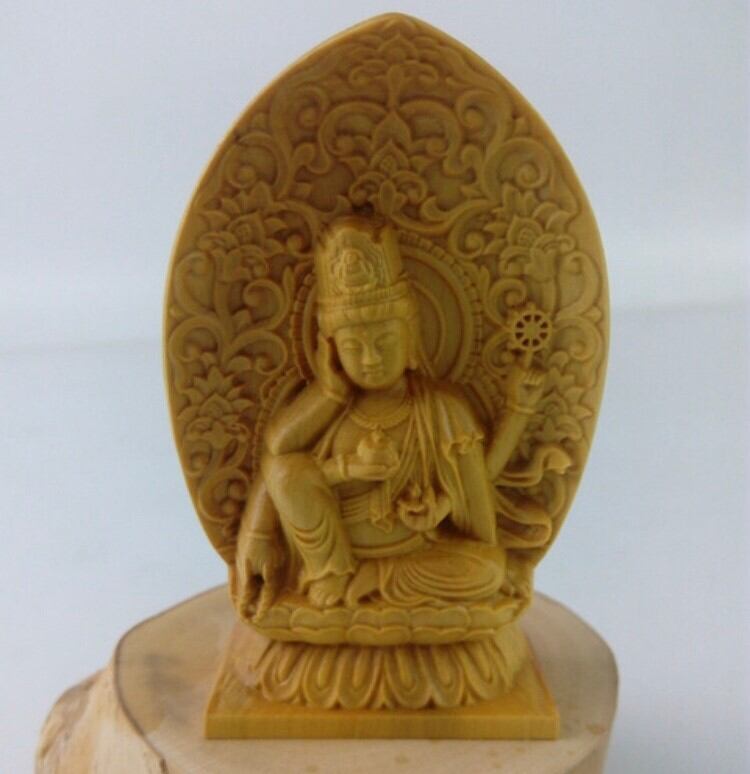 ブロンズ仏像 笑顔のデザイン 麻台座付き 興福寺阿修羅の通販 | ホビーの