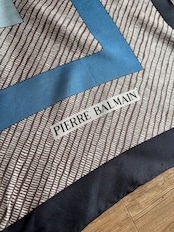 geometric frame silk scarf-5150-8