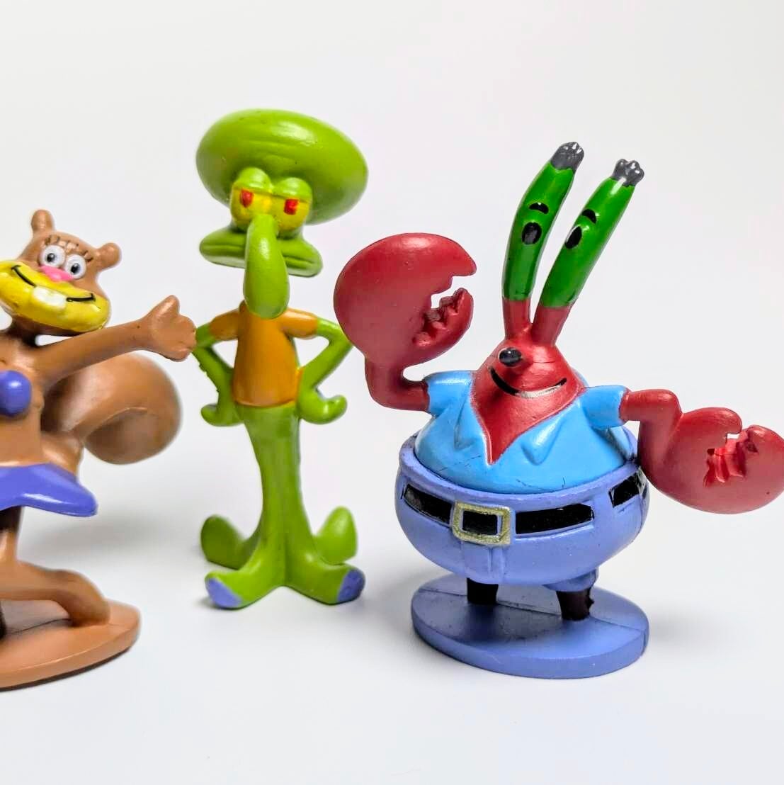 【 SpongeBob SquarePants( スポンジボブ ) PVC ミニフィギュア 6Pセット 】〚アメリカン雑貨 アメトイ〛