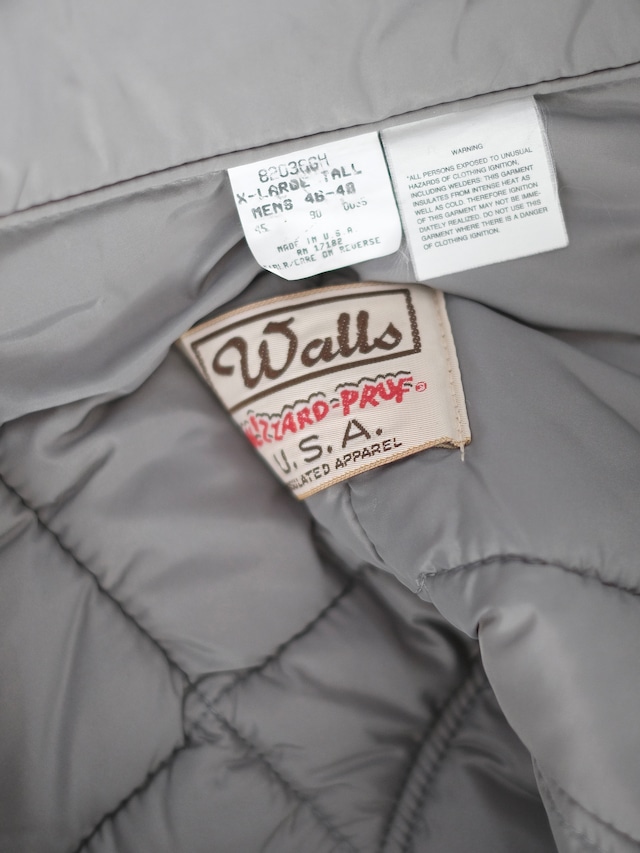 80's Walls nylon quilting jacket