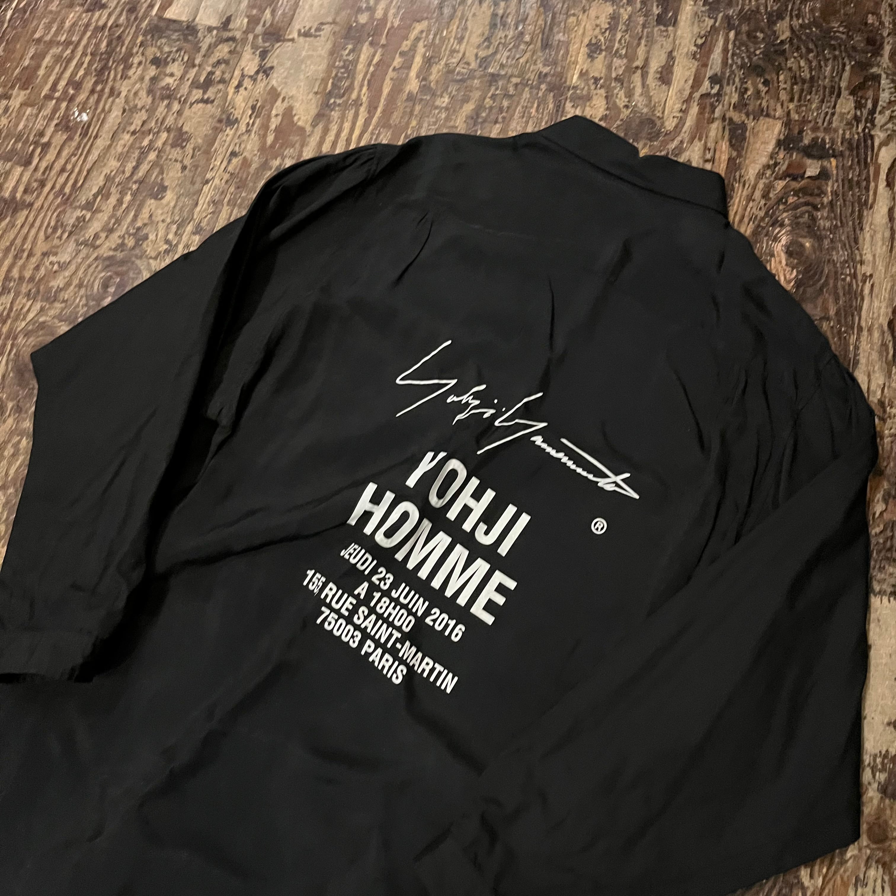 Yohji Yamamoto POUR HOMME ヨウジヤマモトプールオム Cupro Yohji Yamamoto POUR HOMME ヨウジヤマモトプールオム Cupro